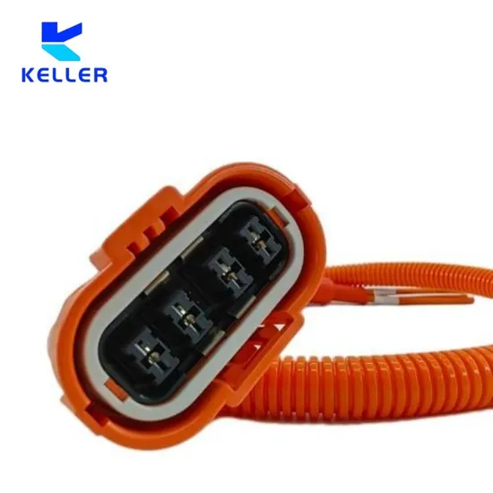 High Temperature Resistant Customized Cable Assembly Connecting Wire Hv Automotive Wiring Harness for EV Car