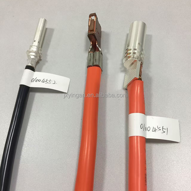 Custom High Voltage EV Cable Assembly Electric Construction Vehicle Charging Port Wiring Harness for New Energy Vehicle OEM