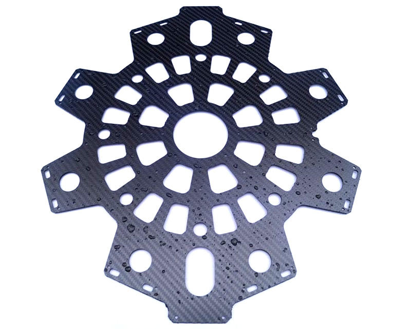 OEM July Carbon Fiber Racing Drift RC Car Chassis Parts CNC Custom Thickness 2.5mm/3mm 3k Customizable Lightweight High Strength