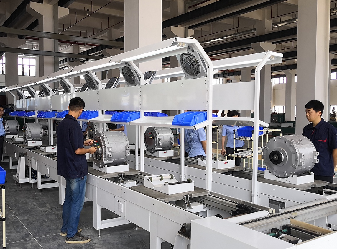 Brogen Ev Drivetrain 100kw 160kw Car Motor Kit 10-18m Electric Bus Pmsm EAxle Powertrain System