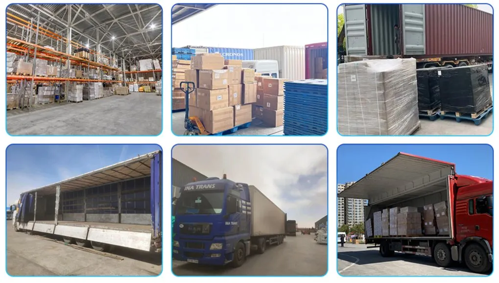 Secure Packaging and International Shipping Layout