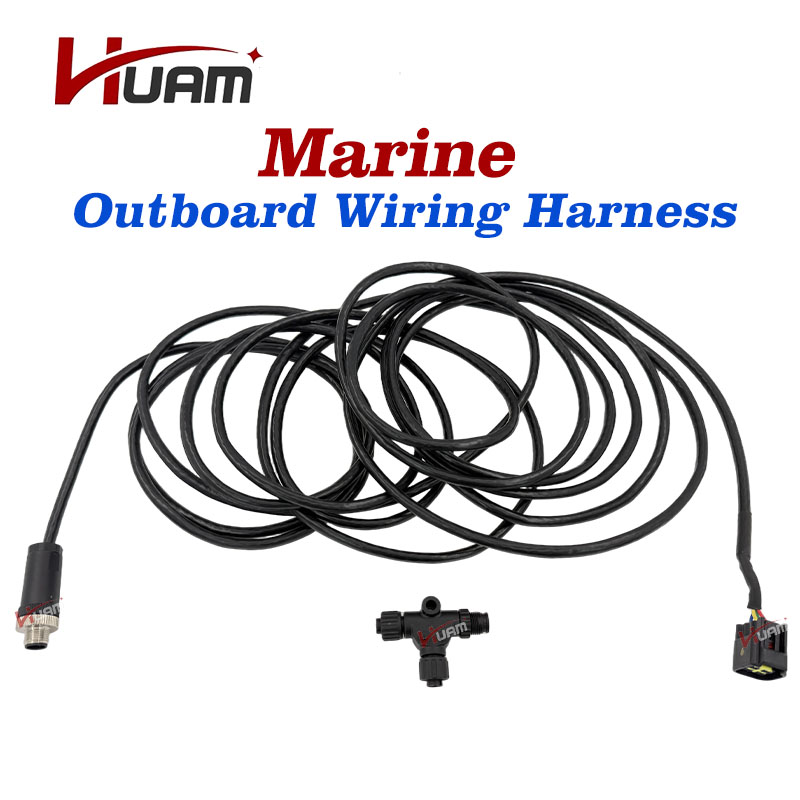 000-0120-37 NMEA2000 Outboard Engine Wiring Harness For Yamaha, 7m &amp; 14m