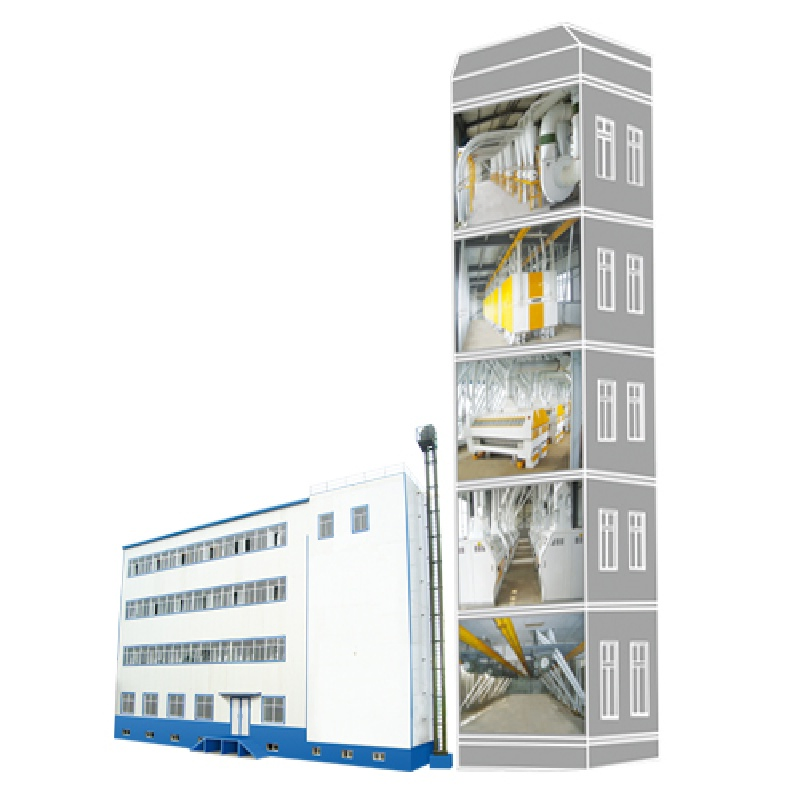 Advanced Low-Carbon Wheat Processing Line with Regenerative Braking