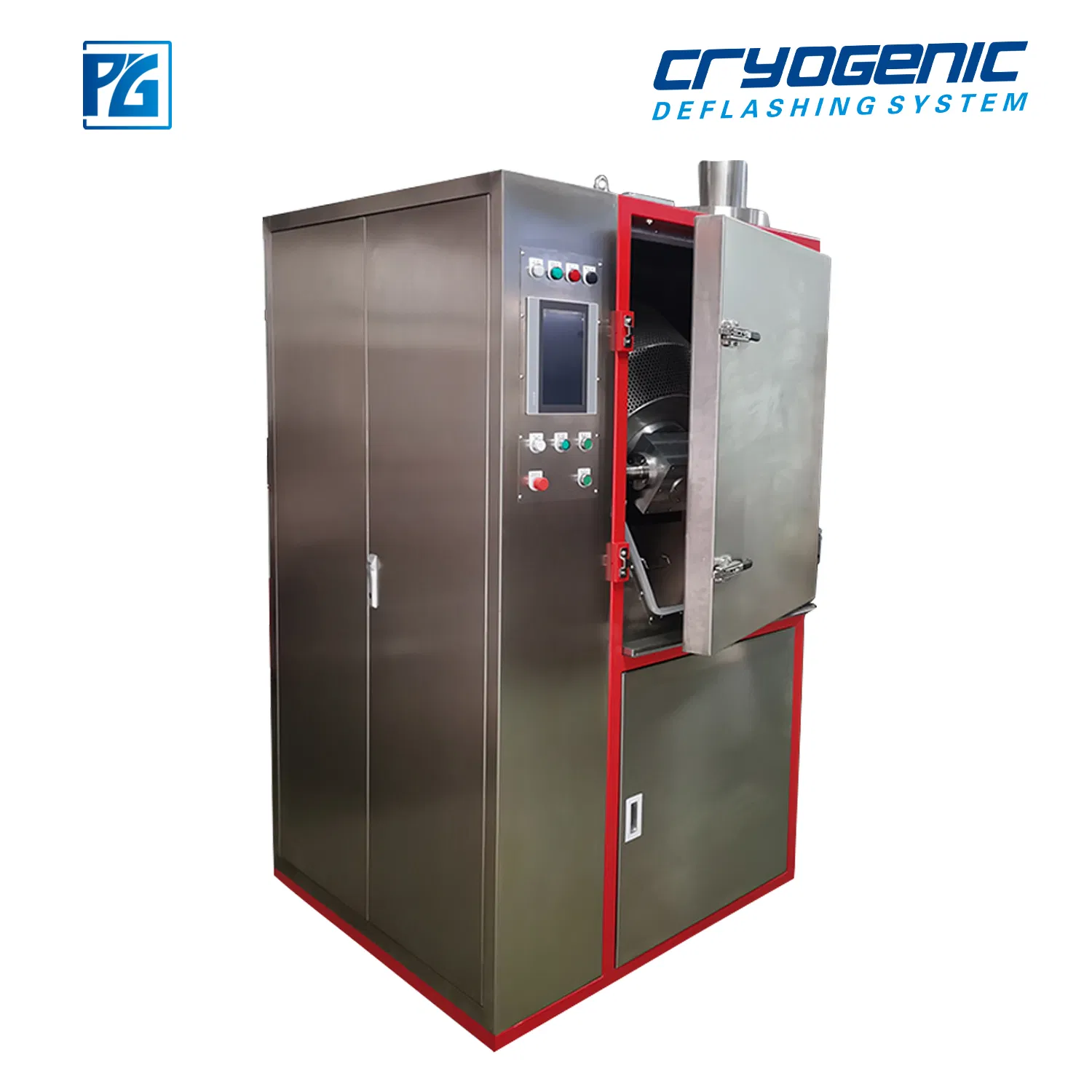 Advanced Pg-60t SUS304 Cryogenic Rubber Deflashing Systems for EV Battery Sealing