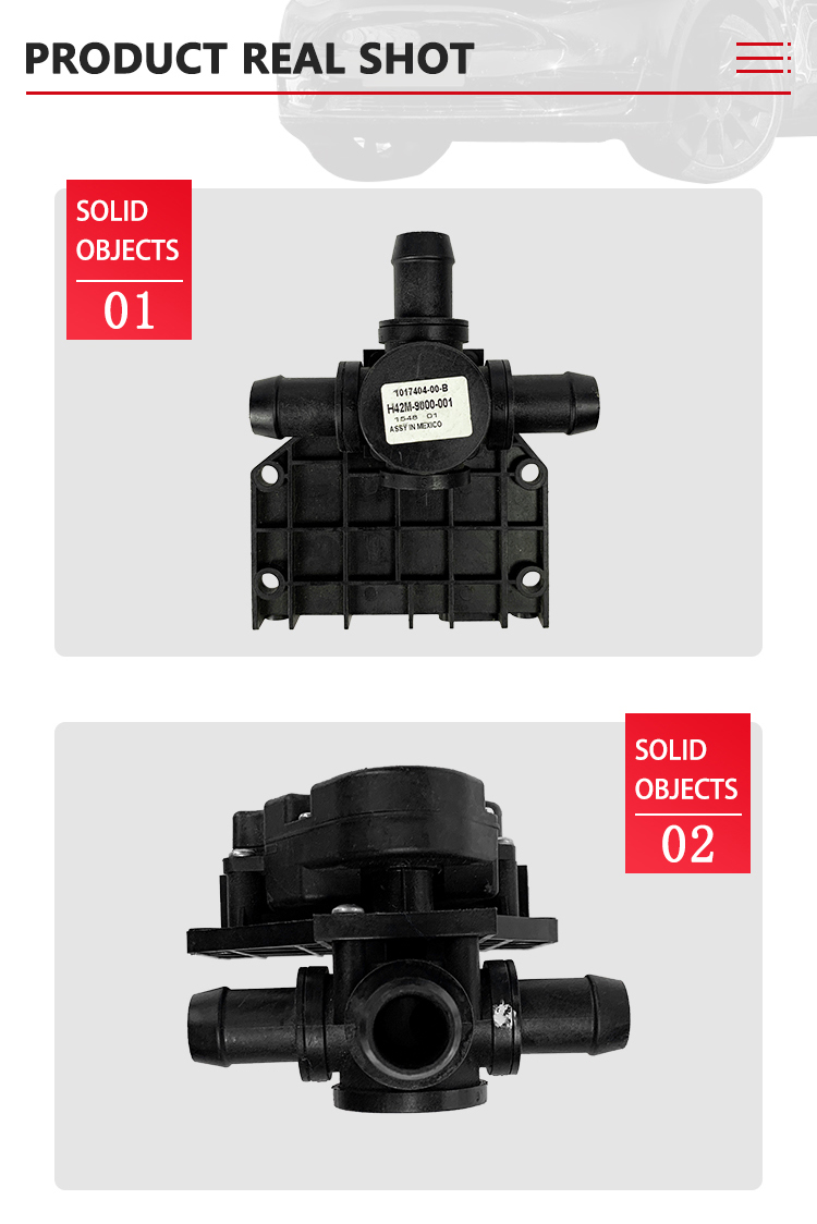 EV Parts Auto Cooling 3 Way Heater Water Valve 3