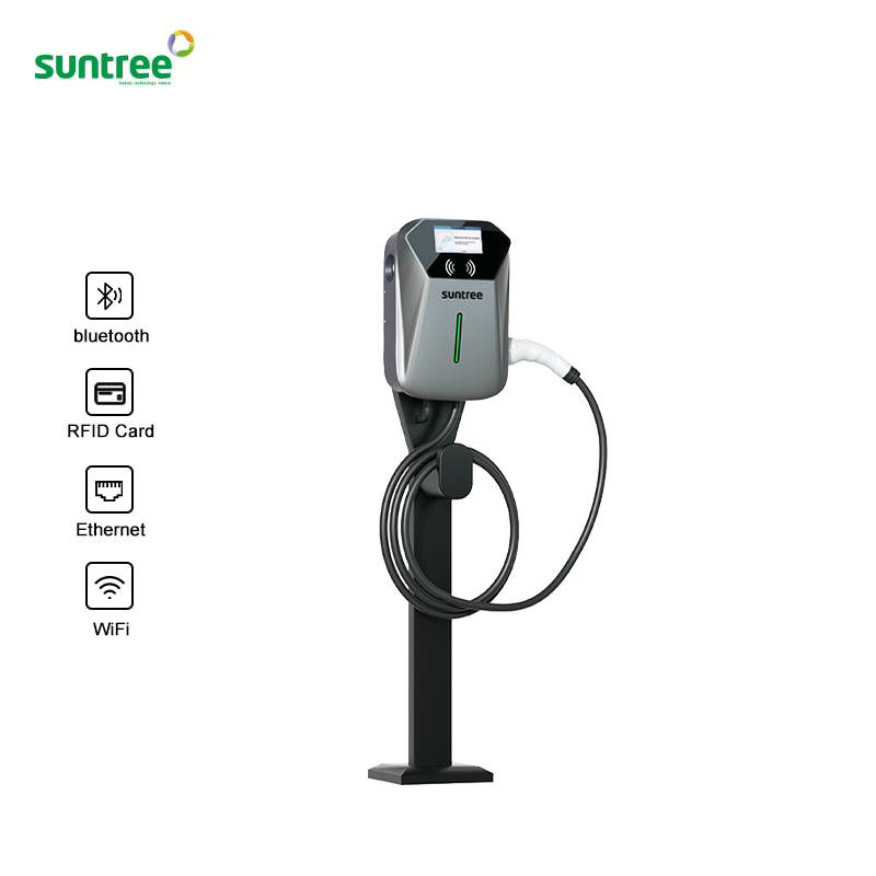 AC EV Charger Board &amp; Station, 7KW/11KW/22KW, OCPP, With Screen For AC380V/415V Electric Cars.