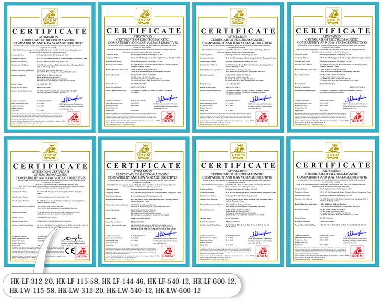 Certification Documents
