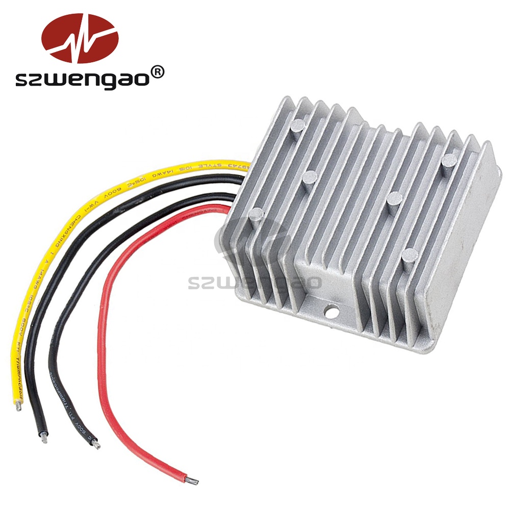 24V to 12V 13.8V 10A 15A 20A DC-DC Buck Converter High Efficiency Step Down Converter Module Supply for Cars Boats LEDs