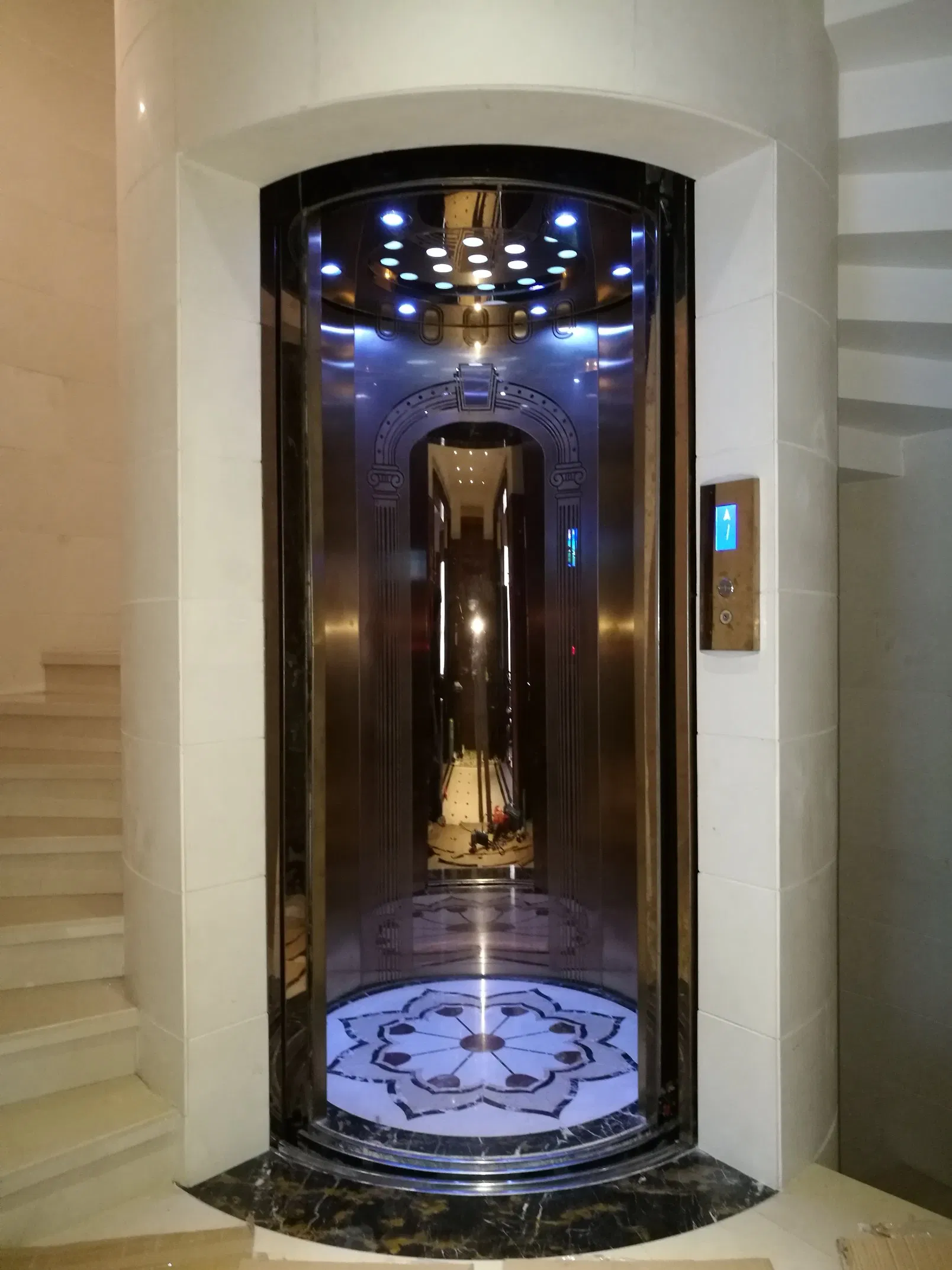 China Manufacturer Commercial Asia FUJI Parts for Elevator Funicular Car