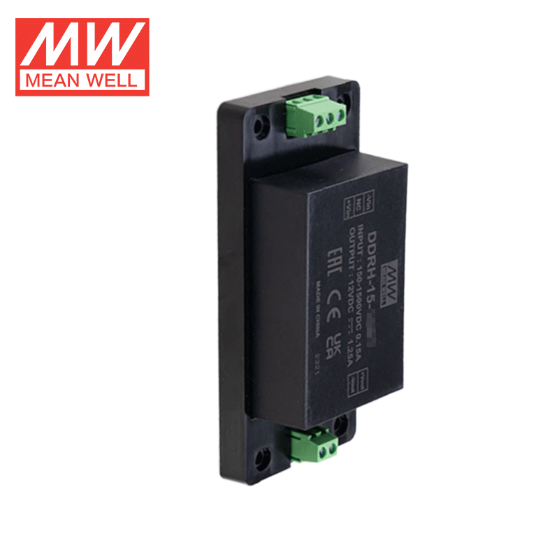 Mean Well DDRH-15-24ST High-Reliability DC-DC Converter for Photovoltaic Power Generation and Energy Storage Systems