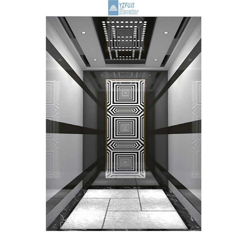 CE Eac Certificated 13 Passengers Residential Lift 1000kg Mrl Passenger Elevator