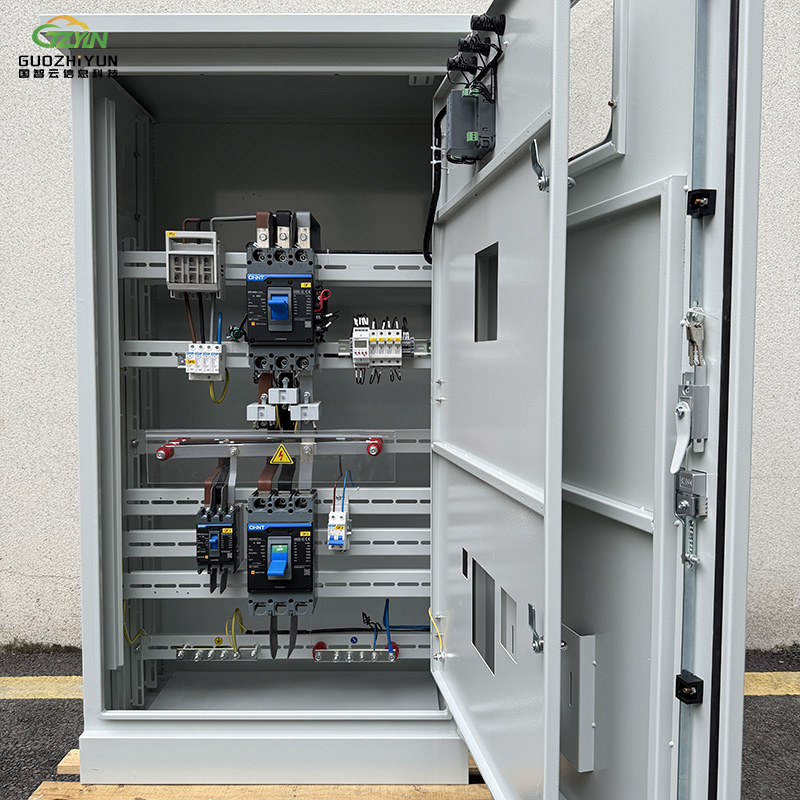 Power Distribution Solution 400A 3 Phase Distribution Panel Board Low Voltage Distribution Cabinet for Outdoor EV Charging