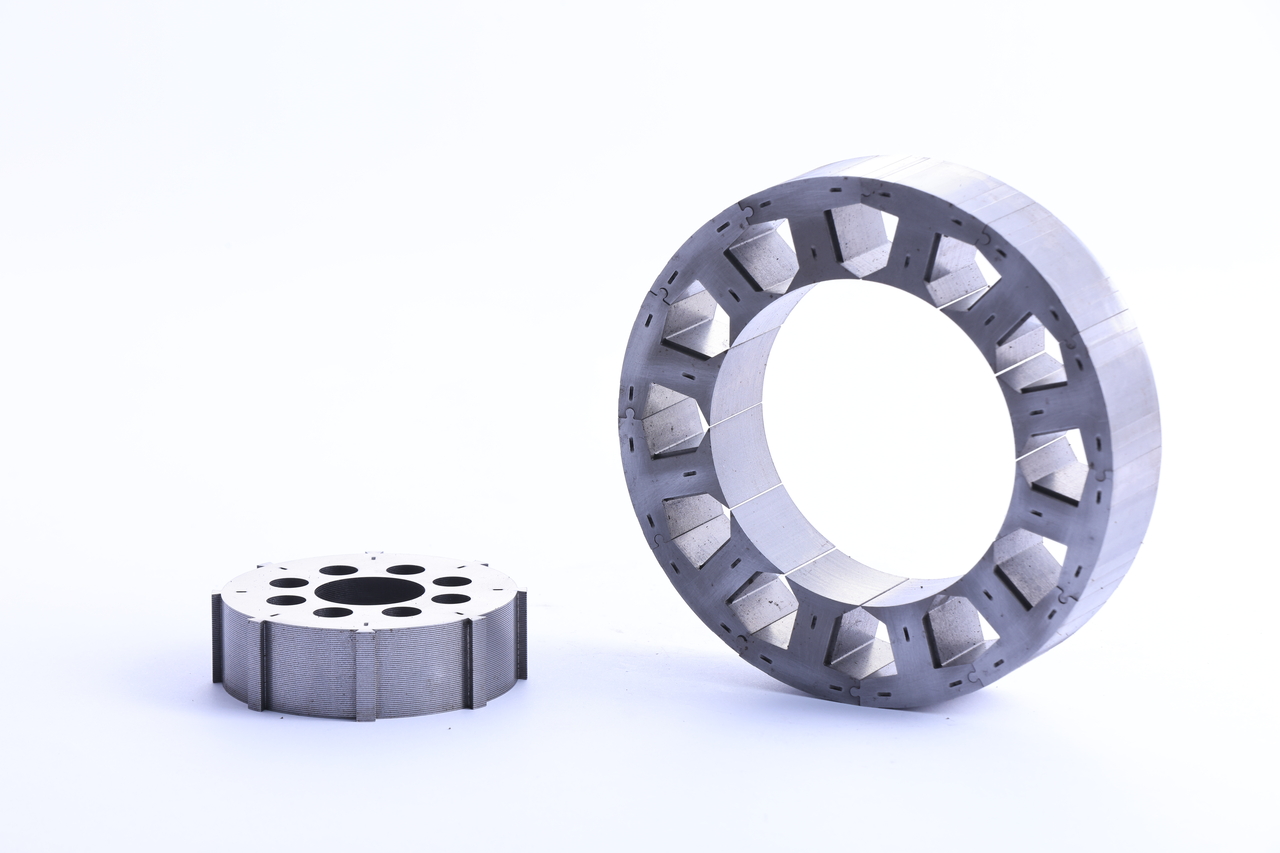 Perfect Small Brushless Laminated Motor Cores Electric Vehicle Power Transmission Parts