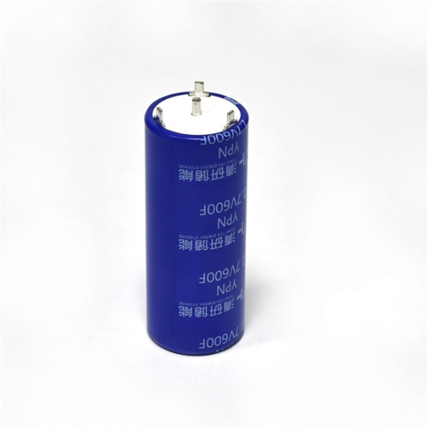 Laser Welded Three-Jaw Capacitor 600f Renewable Energy Systems 2.7V Applications