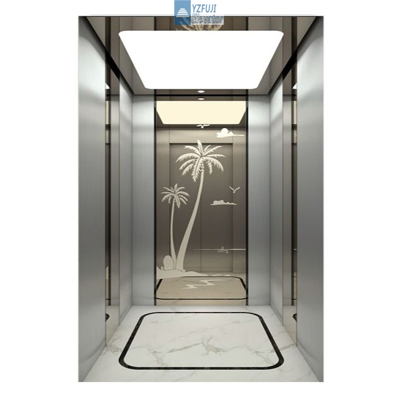 FUJI Customized 1000kg 1350kg 2.5m/S Mr Passenger Elevator Lift