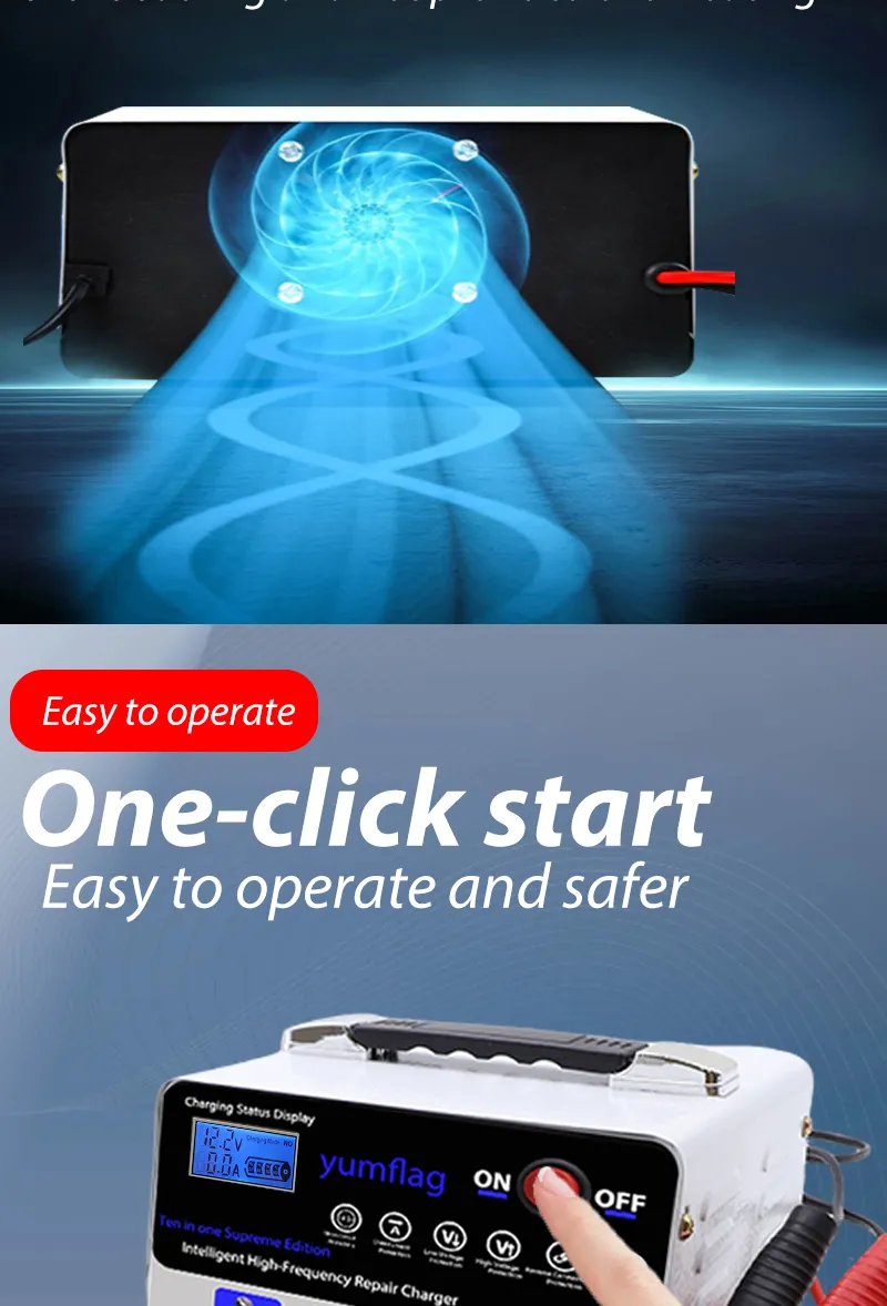 Intelligent Repair of 12V and 24V on-Board AGM Lead-Acid Battery Chargers