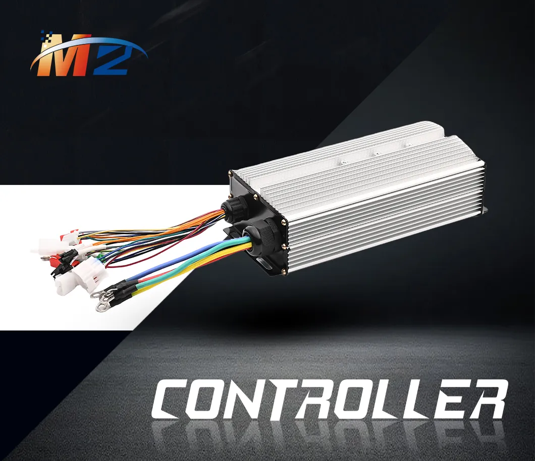 Aluminum Alloy 18tubes Brushless DC 48V/60V 800W Motor Controller for Electric Scooter