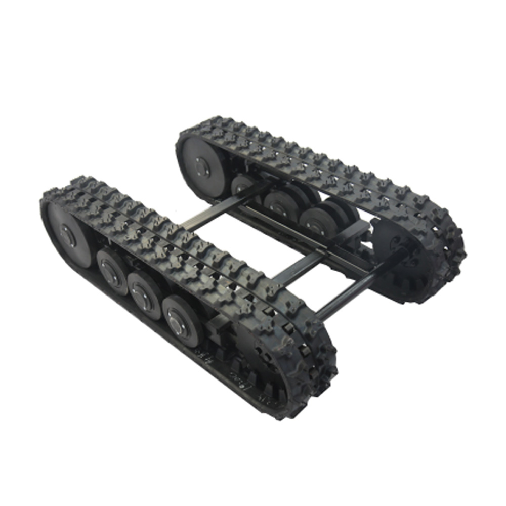 Lightweight 200kG Rubber Tracked Chassis Undercarriage for Excavator Parts for Construction and Farm Industries
