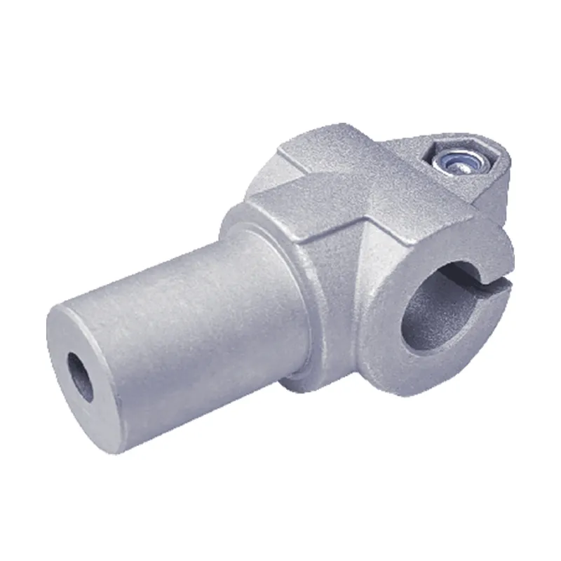 Durable Aluminum Color S-Series Pipe Connection Components for Securing Circular Pipes
