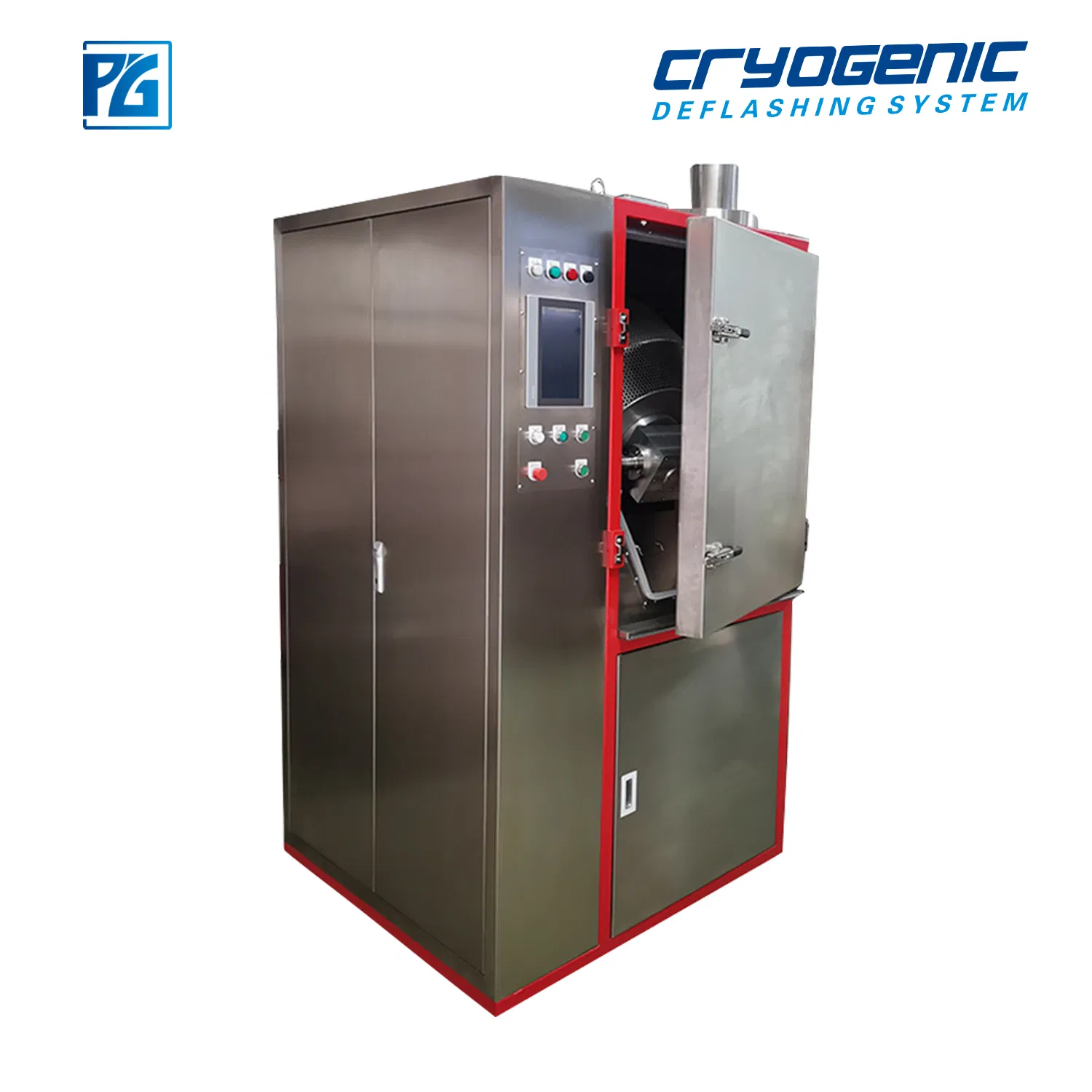 Advanced Pg-60t SUS304 Cryogenic Rubber Deflashing Systems for EV Battery Sealing
