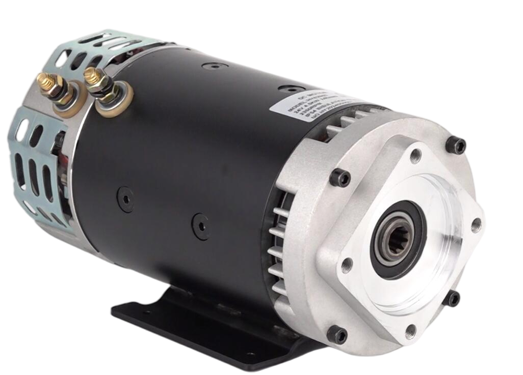 Electric Motor 24V 4.5kw for Forklift Lift, Drives Pump, Brushed Electric DC Motor for Automobile Tailboard