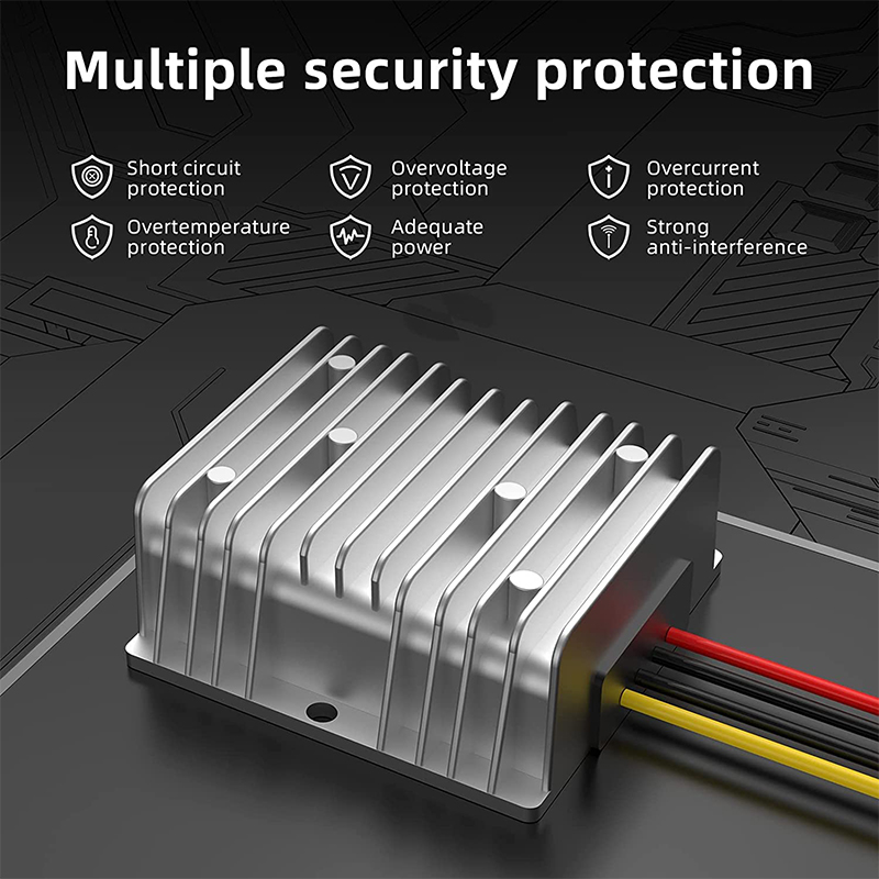 Good Quality boost 5V 12v 19V 24v 36V 48V 60V 72V 5A 10A 12A 13.8A 15A 20A 40A 60A Power Dc to Dc Converter for Boat