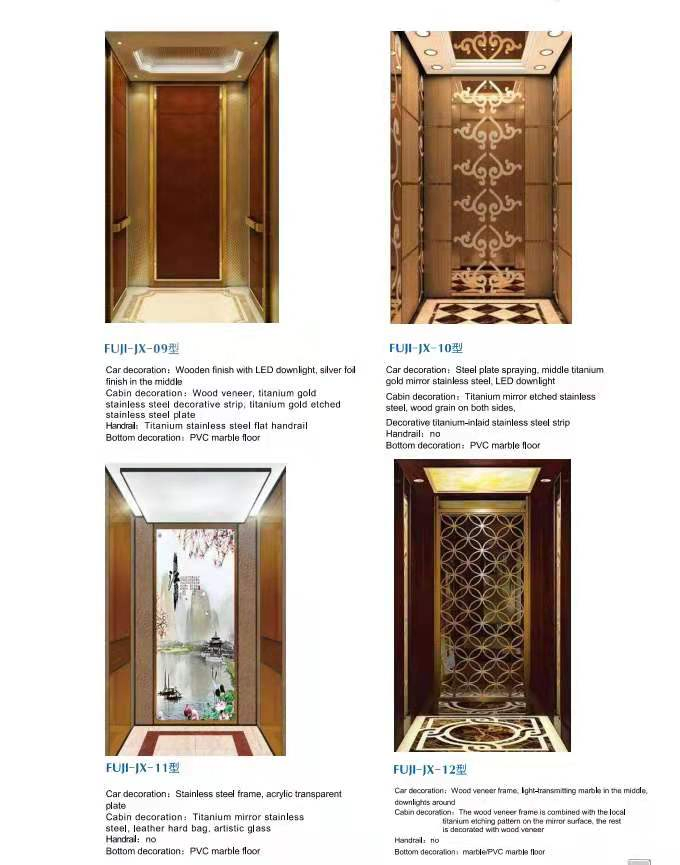 Long Service Time Villa Elevator Used Lift for Apartments DIY Home Elevator