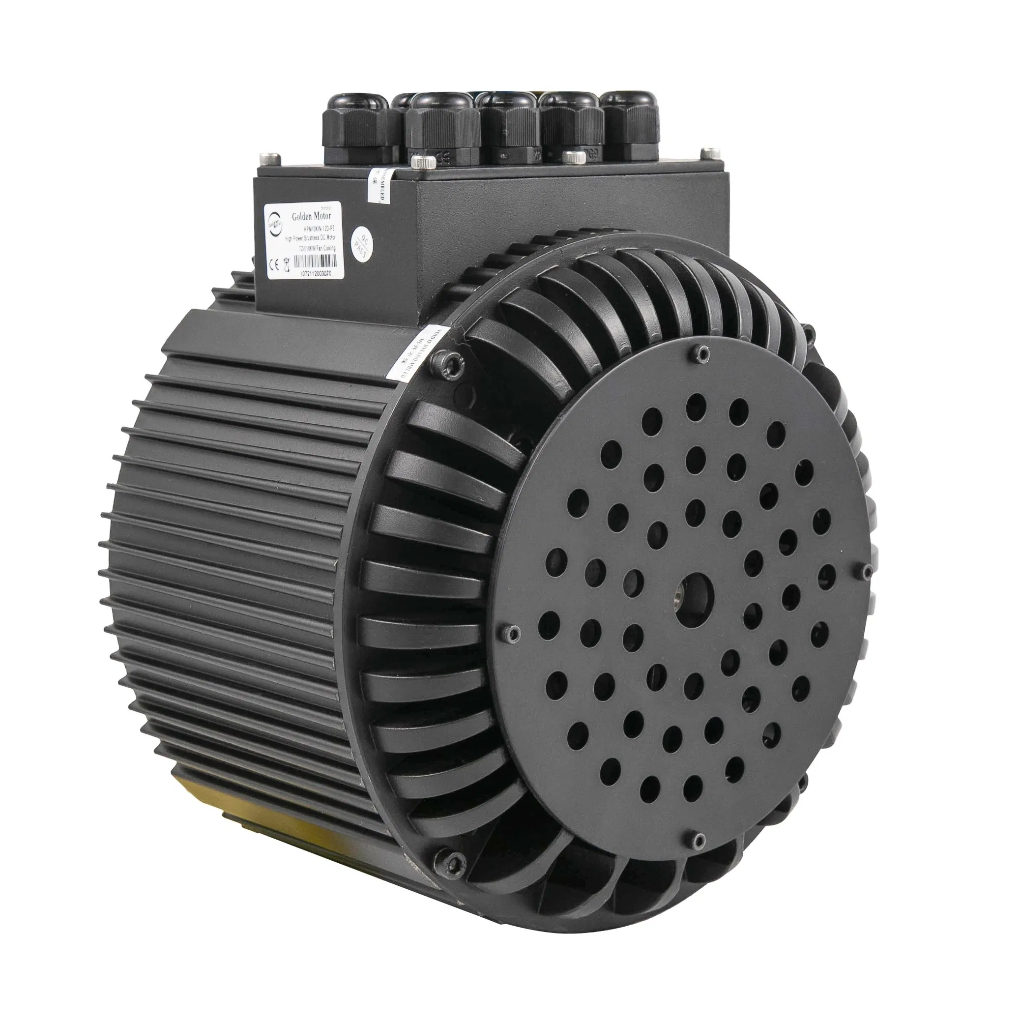 Hot sale PMSM motor 72v 10KW Electric drives for vehicles electric car motor kit for motorbike liquid cooling