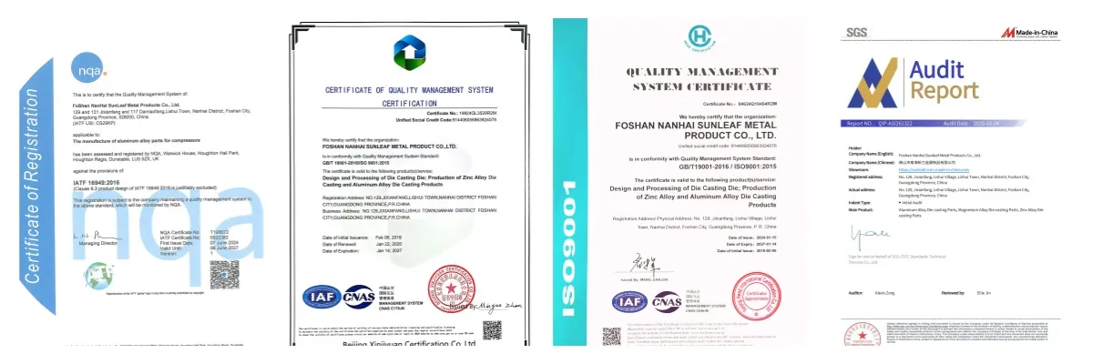 Certifications Matrix