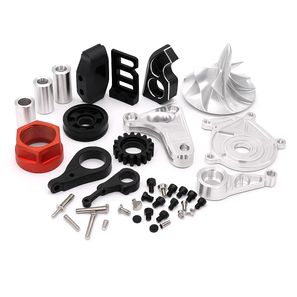 Custom High Precision CNC Machining Drone Parts Aluminum 7075 Lightweight UAV Components for FPV Racing Frame