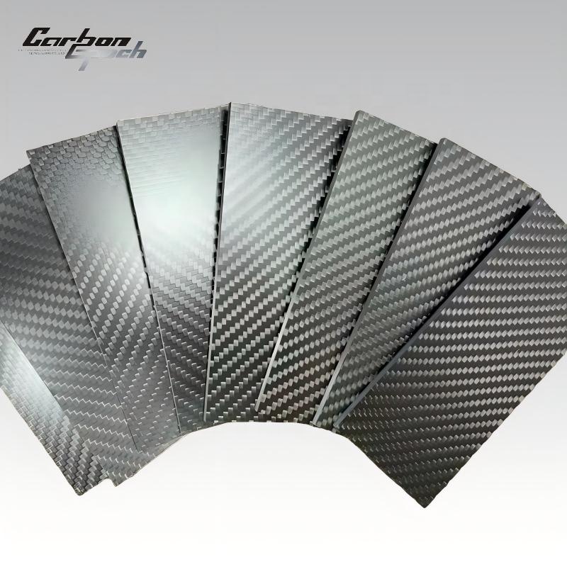 High Temperature Resistant 1mm Carbon Fiber Plate &amp; Sheet Light Weight for Automotive Aerospace Chassis Parts-CarbonEpoch Brand