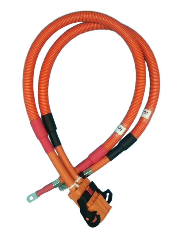 Customized High-Voltage PVC Copper Charging Port Wiring Harness for New Energy Vehicles OEM EV Cable Assembly IP68 Rating 300V