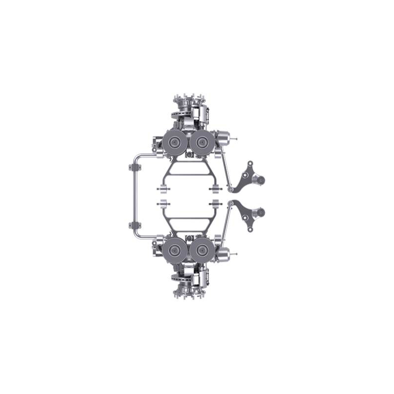 New Energy Vehicle Parts &amp; Accessories OEM High Quality New Brand Wheel Side Motor Drive Axle Electric Powertrain for Trams