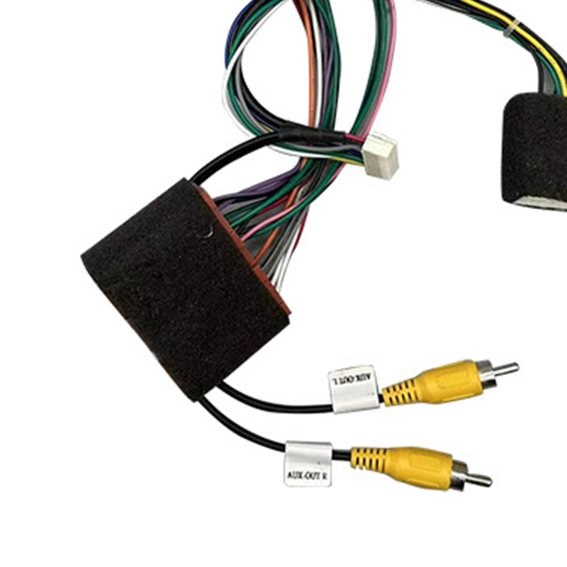 Custom Engineered Silicone Rubber and PVC Insulated Wire Harness for High Voltage Automotive Applications