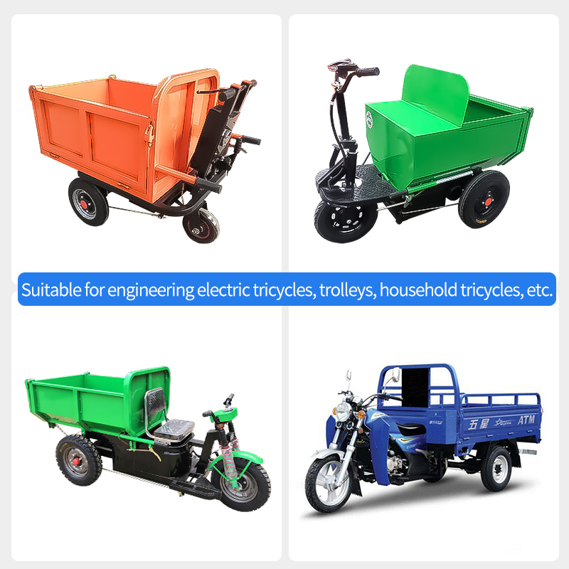 800W DC Brushless Motor Differential Assembly Motor Drives Low Speed Permanent Magnet Electric Tricycle, Tricycle, Four-Wheeler Motor