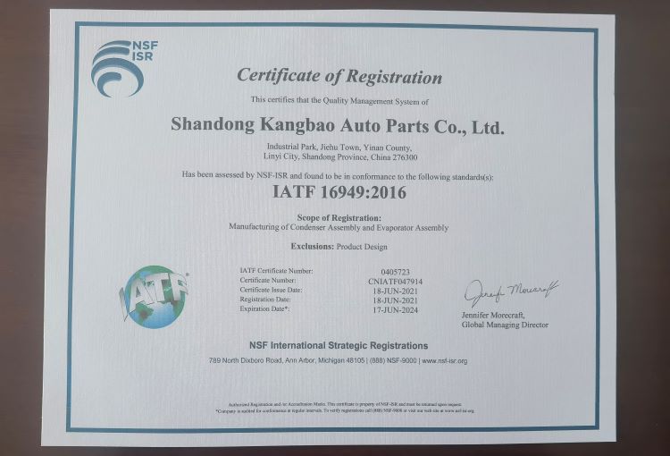 Certification Certificate