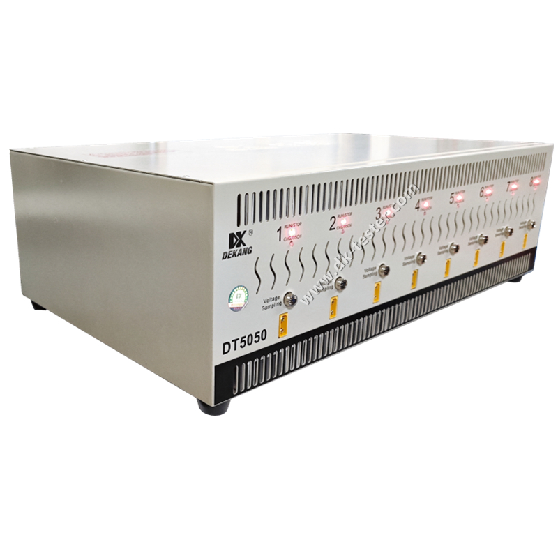 8-Channel 5V 50A LiFePO4 Nca Ncm Prismatic EV Lithium-Ion Battery Cell Capacity Grading Auto Cycle Charge and Discharge Testing System