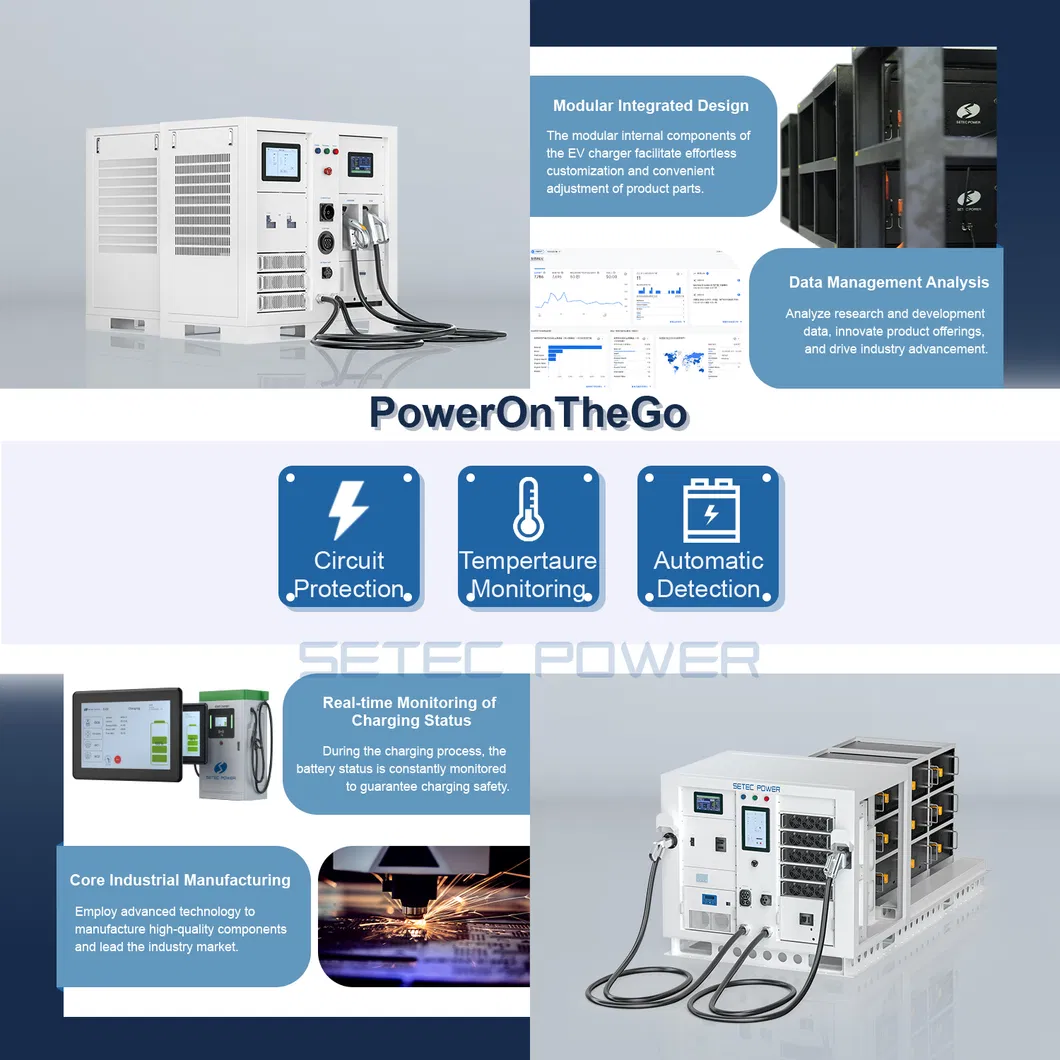 Emergency Ready 60kwh Mobile EV Battery System PowerOnTheGo Classic for Commercial