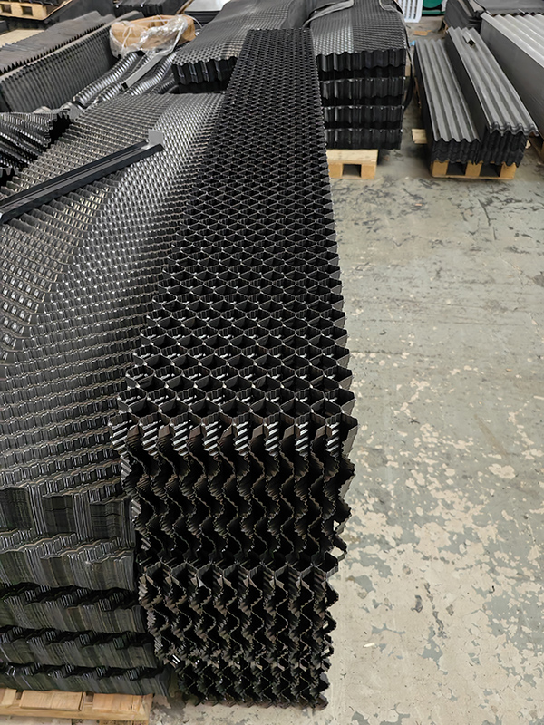 Cooling Tower Fills PVC Fills For Counter Flow Cooling Tower Fins