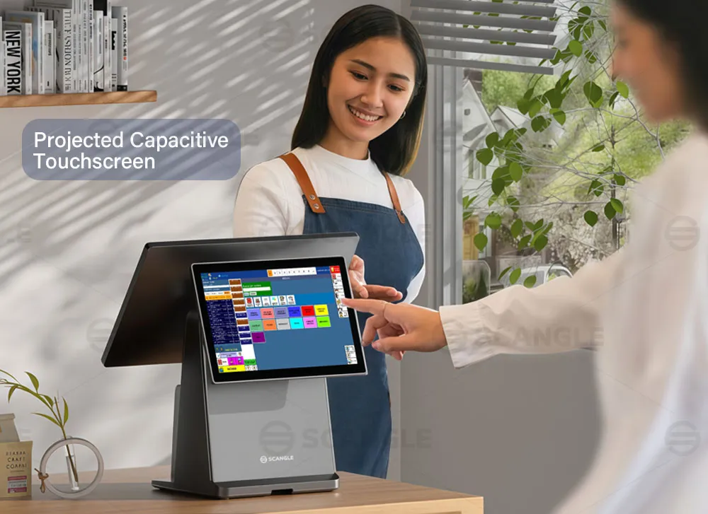 All in One Cash Register POS System with 80mm Printer