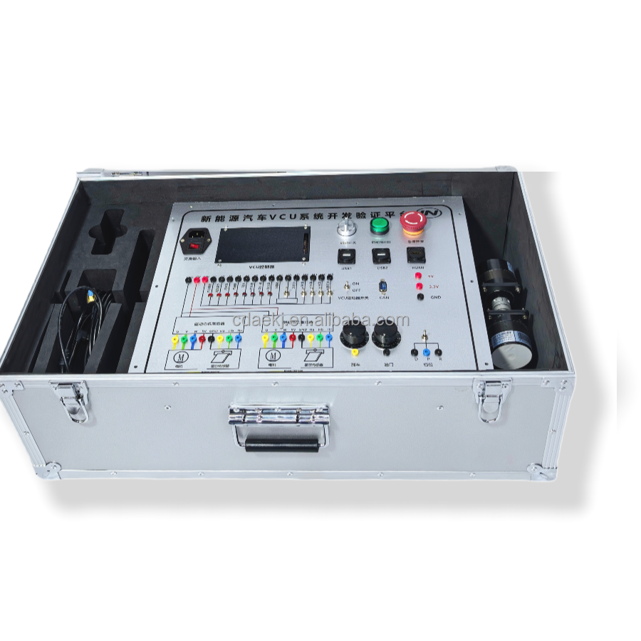 Development and validation platform for electric vehicle control unit (VCU) systems