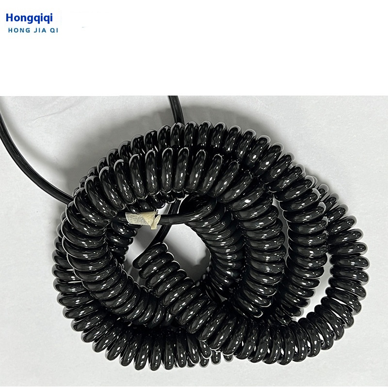 High Voltage TPU Spring Wire Harness for Industrial Vehicles