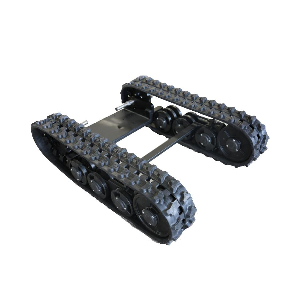 Lightweight 200kG Rubber Tracked Chassis Undercarriage for Excavator Parts for Construction and Farm Industries