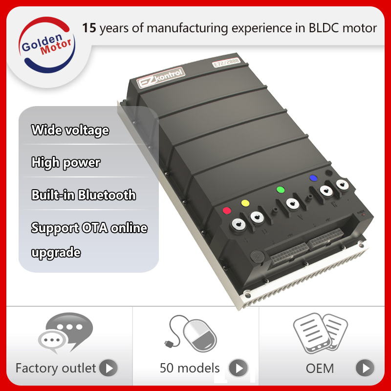 New design brushless motor controller 48V 72V 96V 120V 1500A-2000A motorcycle motor controller bike controller