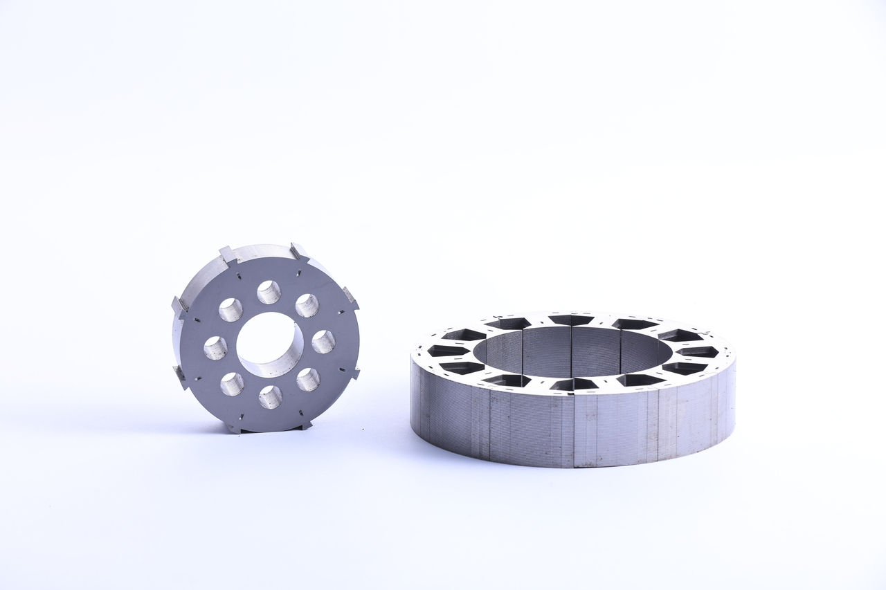 Perfect Small Brushless Laminated Motor Cores Electric Vehicle Power Transmission Parts