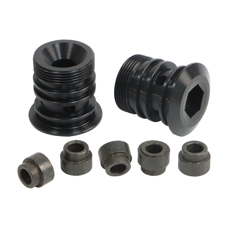 Custom CNC Machined Aluminum 7075 Parts for Lightweight Drone Frames with Precision Sandblasting and Anodizing