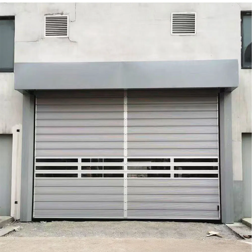 Durable Aluminum Alloy Spiral Door for Quick Security Access
