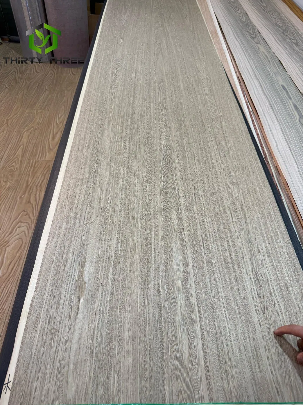 Manufacturers Artificial Engineered Ebony Veneers Recon Face Veneer Quarter Cut Walnut Veneers