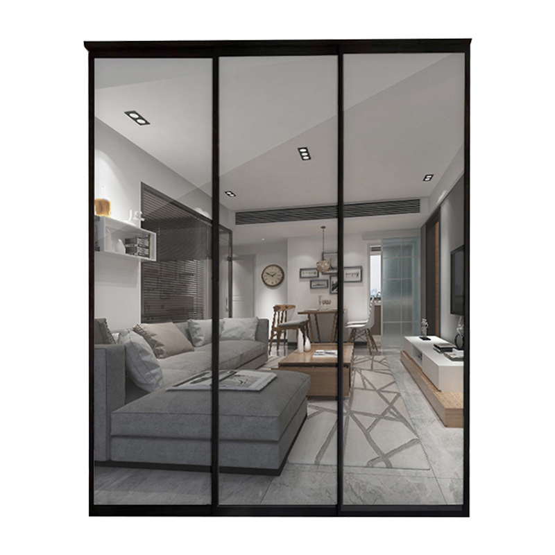 Modern Residential Patio Door Thermal Break Aluminum Double/Triple Tempered Glass Sliding Door