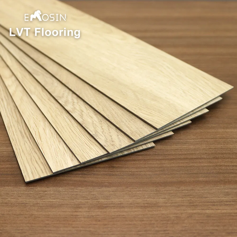 Quick Installation Light Oak Grain Herringbone Style PVC Vinyl Tiles Modern Design Dry Back Glued Floor 2mm Plastic Plank